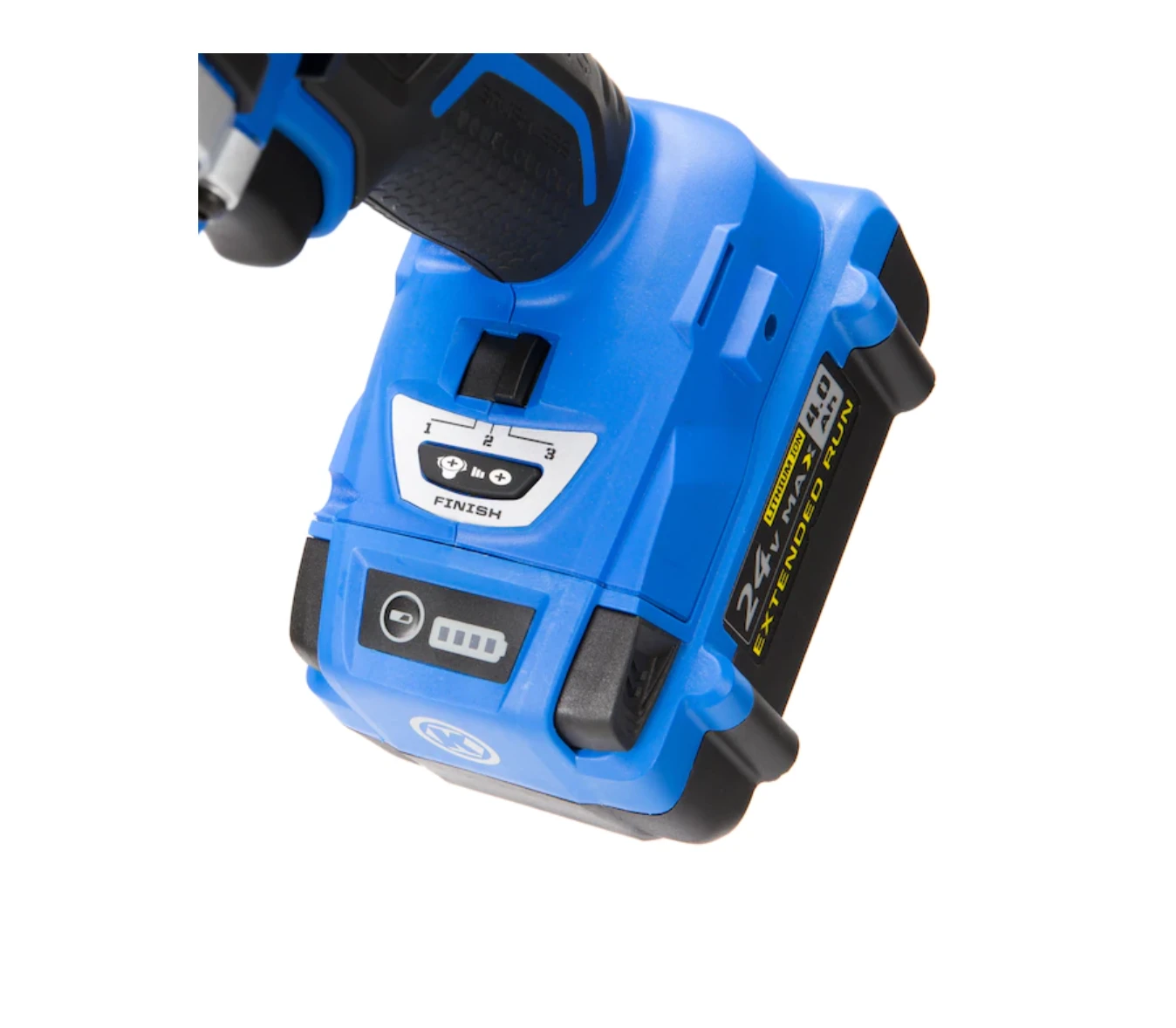 Kobalt KIW 3824B-03 Brushless-Amp 24-volt Max Variable Speed Brushless 3/8-in Drive Cordless Impact Wrench (Tool Only) 4 Kobalt KIW 3824B-03 Brushless-Amp 24-volt Max Variable Speed Brushless 3/8-in Drive Cordless Impact Wrench (Tool Only) - Image 2