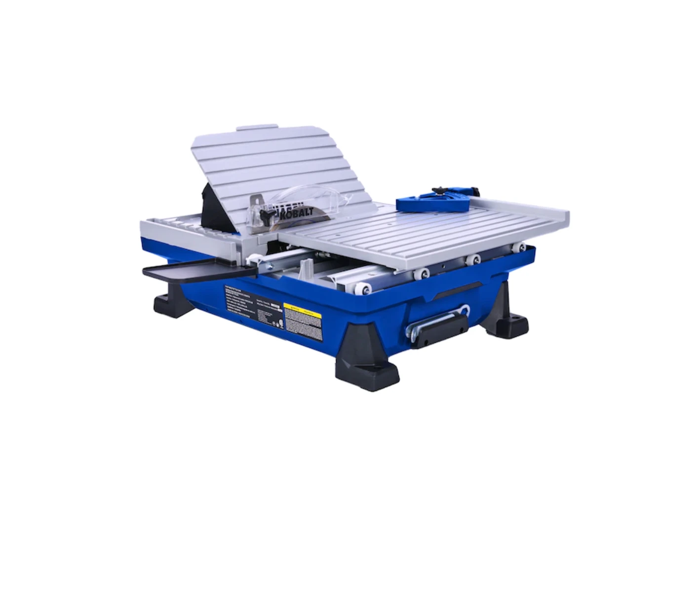 Kobalt KWS B72-06 7-in 6-Amp Wet Tabletop Sliding Table Tile Saw 4 Kobalt KWS B72-06 7-in 6-Amp Wet Tabletop Sliding Table Tile Saw - Image 2