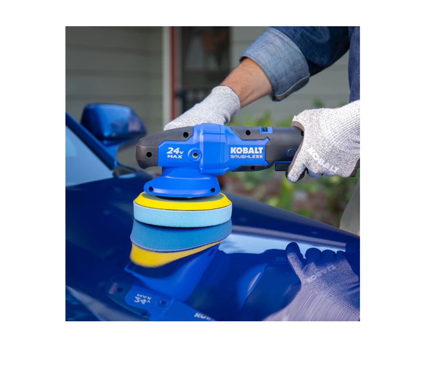 Kobalt KPO 124B-03 6-in Variable Speed Cordless Polisher 13 Kobalt KPO 124B-03 6-in Variable Speed Cordless Polisher - Image 11