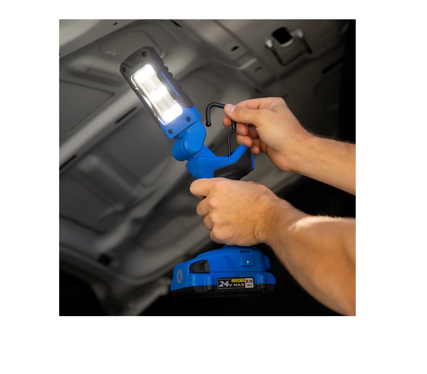 Kobalt KXLC 3024A-03 XTR 3-Tool 24-Volt Max Brushless Power Tool Combo Kit With Hard Case (2-Batteries Included And Charger Included) 13 Kobalt KXLC 3024A-03 XTR 3-Tool 24-Volt Max Brushless Power Tool Combo Kit With Hard Case (2-Batteries Included And Charger Included) - Image 11