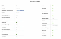 Kobalt KWS S72-06 7-in 10-Amp Wet Sliding Table Tile Saw With Stand 25 Kobalt KWS S72-06 7-in 10-Amp Wet Sliding Table Tile Saw With Stand -Kobalt Shop 11 49
