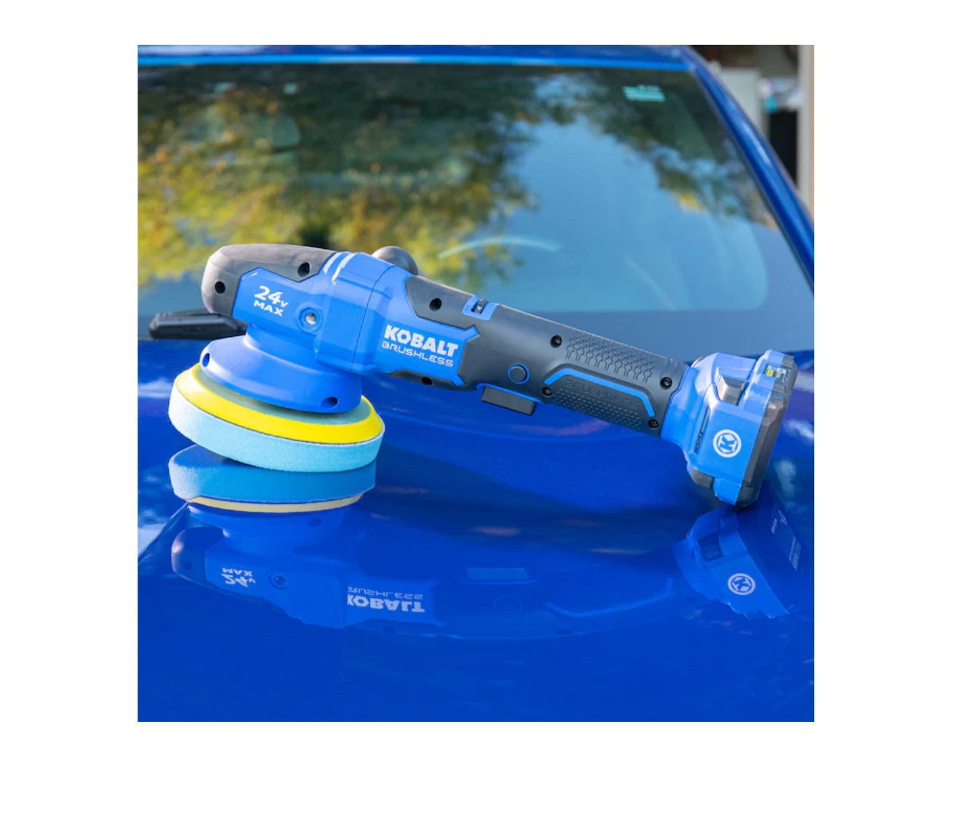 Kobalt KPO 124B-03 6-in Variable Speed Cordless Polisher 14 Kobalt KPO 124B-03 6-in Variable Speed Cordless Polisher - Image 12