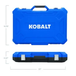 Kobalt 299-Piece Mechanic's Tool Set With Case - Metric And SAE 10 Kobalt 299-Piece Mechanic's Tool Set With Case - Metric And SAE -Kobalt Shop 14195526d L