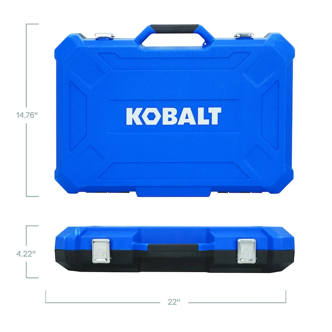 Kobalt 299-Piece Mechanic's Tool Set With Case - Metric And SAE 6 Kobalt 299-Piece Mechanic's Tool Set With Case - Metric And SAE - Image 4