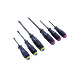 Kobalt 6 Diamond Tip Screwdriver Set, Blue 11 Kobalt 6 Diamond Tip Screwdriver Set, Blue -Kobalt Shop 14195531 L