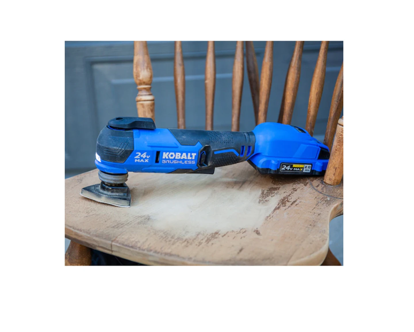 Kobalt KMT 2624A-03 17-Piece Brushless 24-volt Max Variable Speed Oscillating Multi-Tool Kit With Soft Case (1-Battery Included) 18 Kobalt KMT 2624A-03 17-Piece Brushless 24-volt Max Variable Speed Oscillating Multi-Tool Kit With Soft Case (1-Battery Included) - Image 16