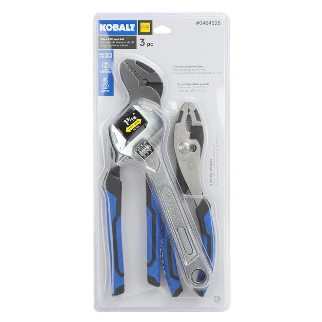 Kobalt Pliers And Wrench Set - 4 Pieces 3 Kobalt Pliers And Wrench Set - 4 Pieces