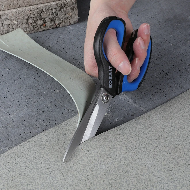 Kobalt 4.7-in Stainless Steel Molded Handle Scissors Kit Of 2 6 Kobalt 4.7-in Stainless Steel Molded Handle Scissors Kit Of 2 - Image 4