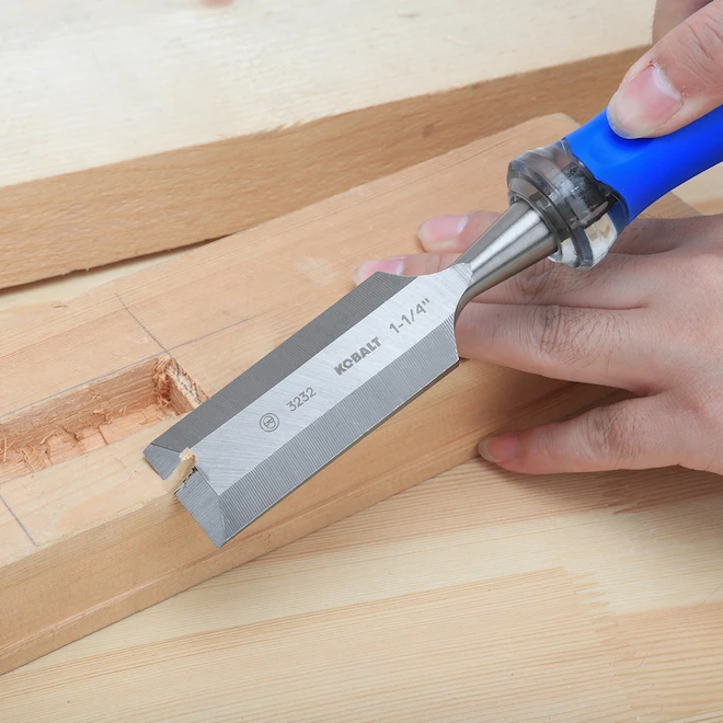 Kobalt Wood Chisel 1 1/4-in Steel Blade 3 Kobalt Wood Chisel 1 1/4-in Steel Blade