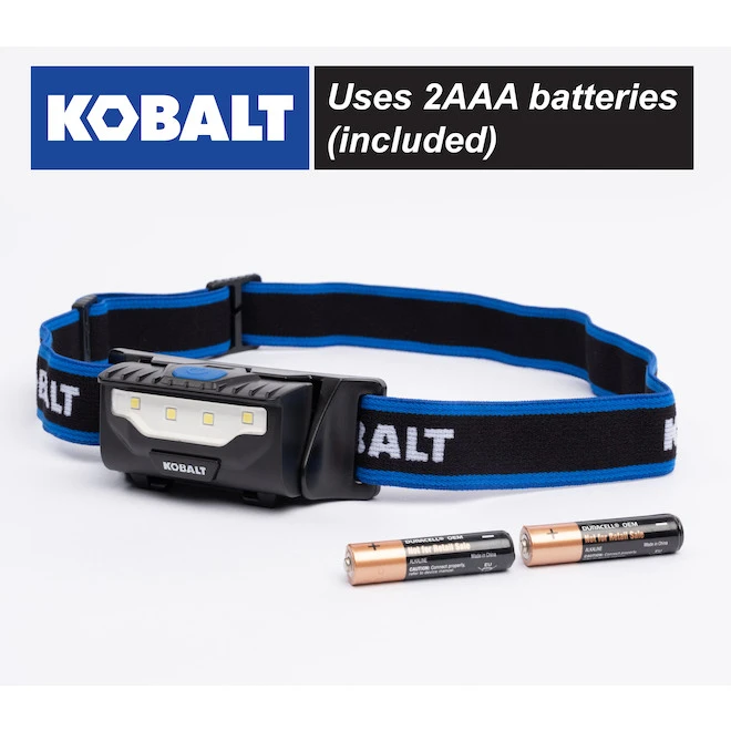 Kobalt 200 Lumens LED Headlamp (Batteries Included) 2 Kobalt 200 Lumens LED Headlamp (Batteries Included)