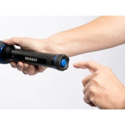Kobalt Virtually Indestructible Waterproof - 1500 Lumens LED Flashlight (Batteries Included) -Kobalt Shop 19225285b L