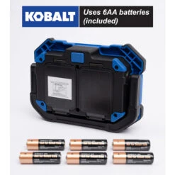 Kobalt - 1000 Lumens LED Work Light (Batteries Included) 11 Kobalt - 1000 Lumens LED Work Light (Batteries Included) -Kobalt Shop 19225287ca L
