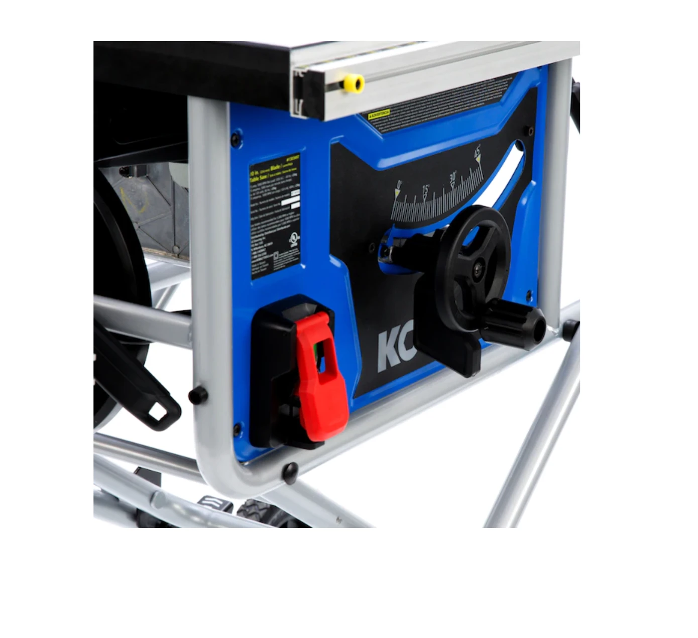 Kobalt KT10152 10-in Carbide-tipped Blade 15-Amp Portable Corded Table Saw 5 Kobalt KT10152 10-in Carbide-tipped Blade 15-Amp Portable Corded Table Saw - Image 3