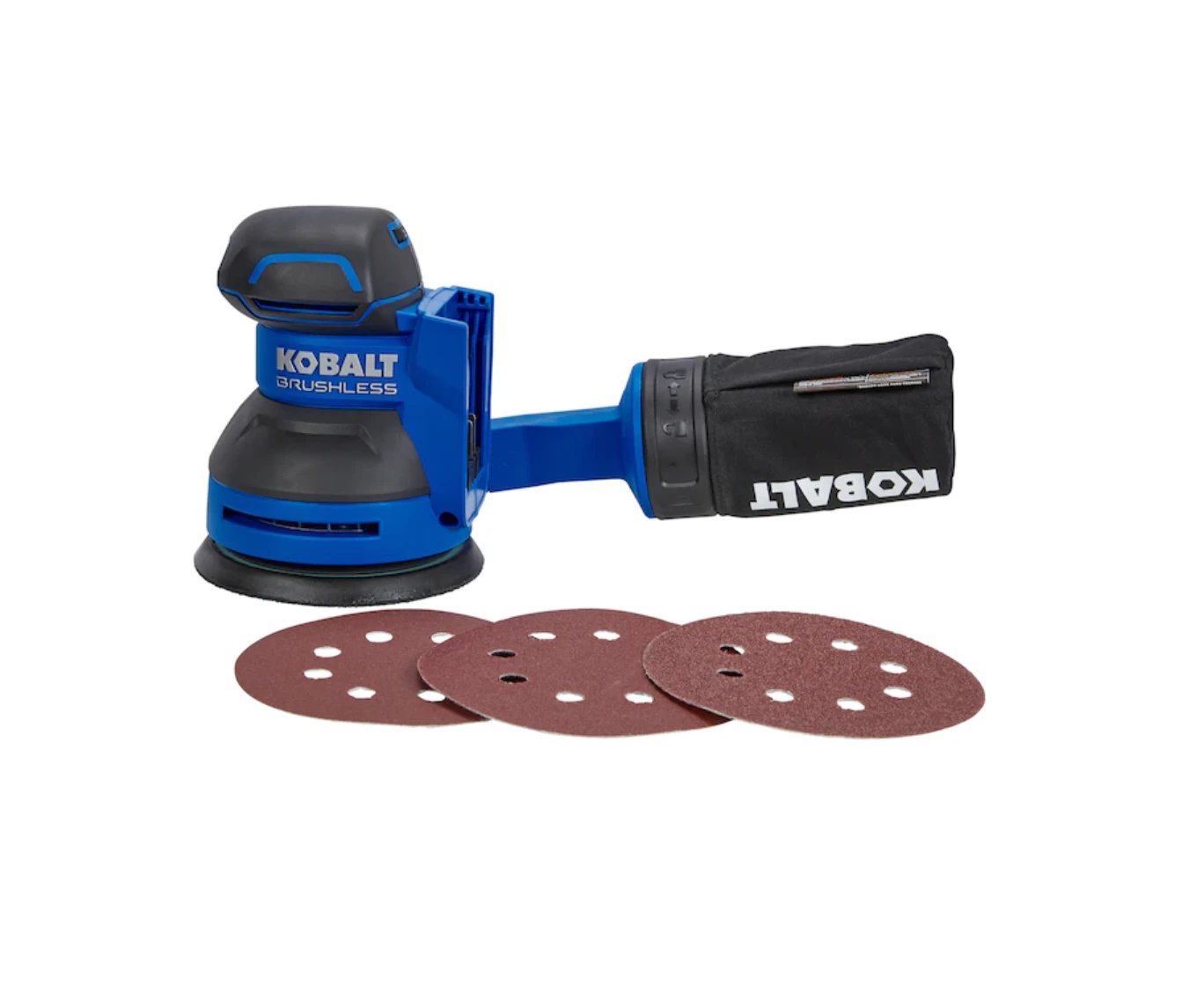 Kobalt KOS 2450B-03 Brushless 24-Volt Brushless Cordless Random Orbital Sander With Dust Management 6 Kobalt KOS 2450B-03 Brushless 24-Volt Brushless Cordless Random Orbital Sander With Dust Management - Image 4