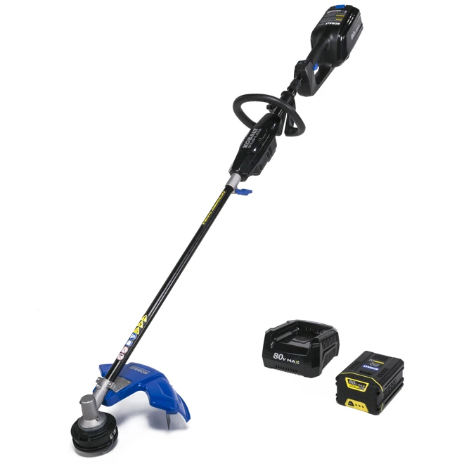 Kobalt 16-in 80V Straight Shaft Cordless String Trimmer 4 Kobalt 16-in 80V Straight Shaft Cordless String Trimmer - Image 2