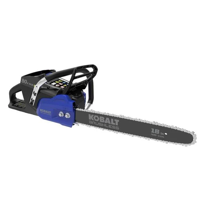 Kobalt 80-Volt MAX Lithium-Ion 18-in Brushless Cordless Electric Chainsaw (Tool Only) 3 Kobalt 80-Volt MAX Lithium-Ion 18-in Brushless Cordless Electric Chainsaw (Tool Only)