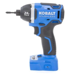 Kobalt 4-Tool 24-Volt Lithium Ion Brushless Power Tool Combo Kit With Soft Case With Battery And Charger 9 Kobalt 4-Tool 24-Volt Lithium Ion Brushless Power Tool Combo Kit With Soft Case With Battery And Charger -Kobalt Shop 32018714b L
