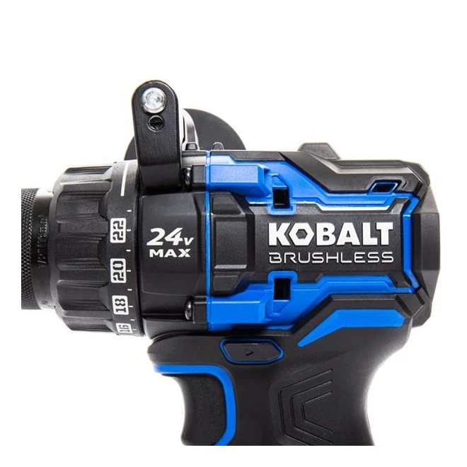 Kobalt XTR 24-V Max Cordless Drill - 1/2-in With Battery And Charger - Brushless Motor - Variable Speed 3 Kobalt XTR 24-V Max Cordless Drill - 1/2-in With Battery And Charger - Brushless Motor - Variable Speed