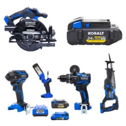Kobalt XTR 3-Tool Combo Kit - Batteries, Charger And Hard Case Included - Brushless Motor 11 Kobalt XTR 3-Tool Combo Kit - Batteries, Charger And Hard Case Included - Brushless Motor -Kobalt Shop 32165010b L