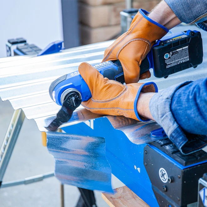 Kobalt 24-Volt Max 18-Piece Cordless Brushless Oscillating Tool Kit - Bare Tool Without Battery 4 Kobalt 24-Volt Max 18-Piece Cordless Brushless Oscillating Tool Kit - Bare Tool Without Battery - Image 2