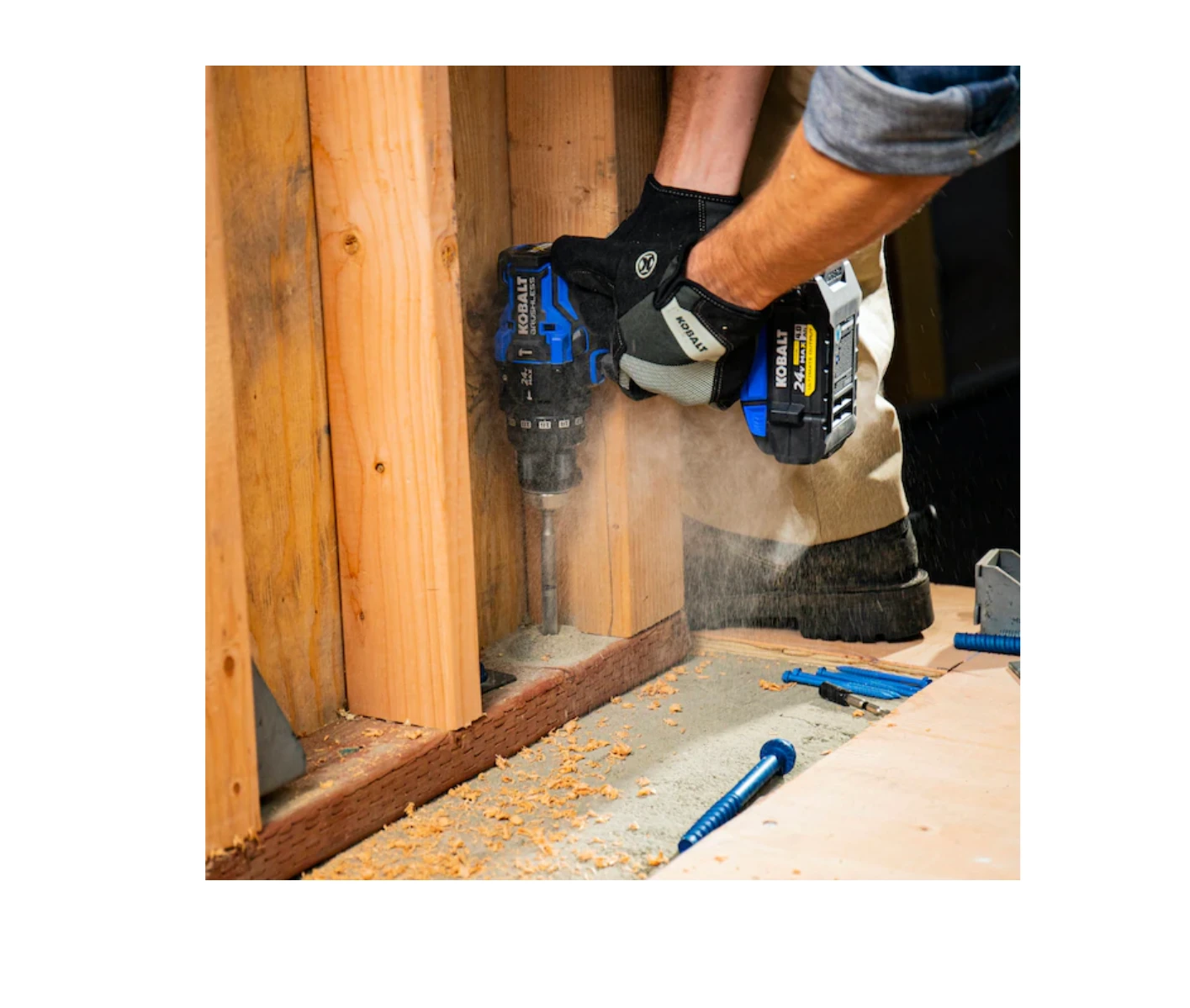 Kobalt KXHD 1424A-03 XTR 1/2-in 24-volt Max Variable Speed Brushless Cordless Hammer Drill (1-Battery Included) 7 Kobalt KXHD 1424A-03 XTR 1/2-in 24-volt Max Variable Speed Brushless Cordless Hammer Drill (1-Battery Included) - Image 5