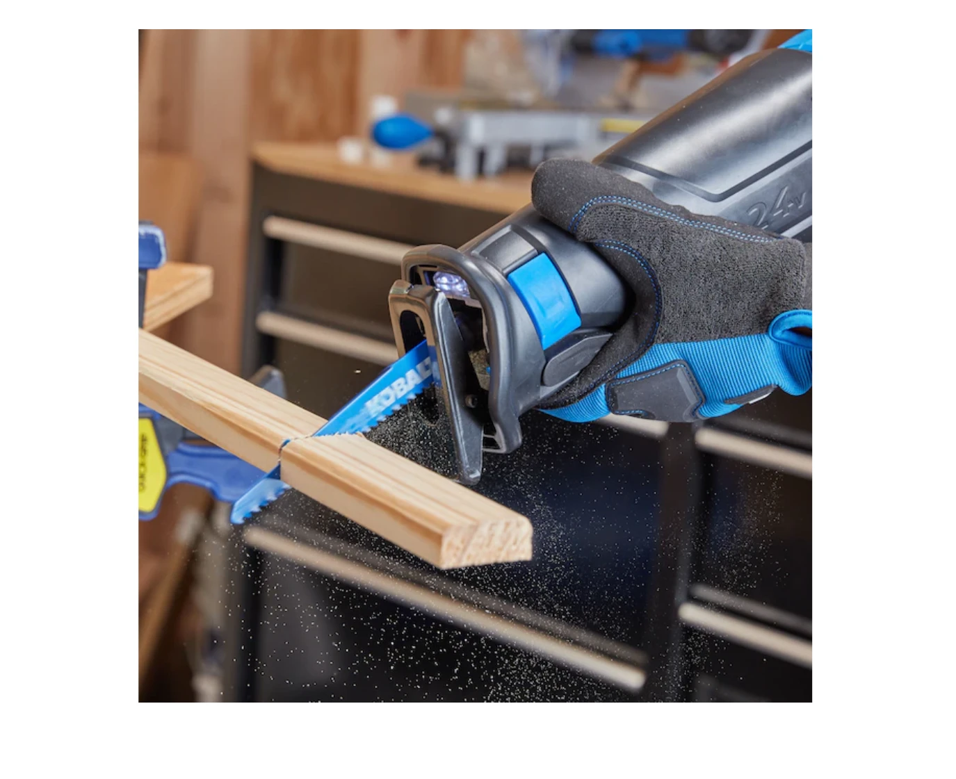 Kobalt KRS 1824B-03 24-volt Max Variable Speed Brushless Cordless Reciprocating Saw (Tool Only) 7 Kobalt KRS 1824B-03 24-volt Max Variable Speed Brushless Cordless Reciprocating Saw (Tool Only) - Image 5