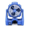 Kobalt 24-V Max Cordless Jobsite Fan - 600-CFM - Blue - Bare Tool Without Battery -Kobalt Shop 45595009b L