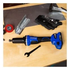Kobalt 24-V Max Cordless Die Grinder With Brushless Motor - Black And Blue - Bare Tool Without Battery 9 Kobalt 24-V Max Cordless Die Grinder With Brushless Motor - Black And Blue - Bare Tool Without Battery -Kobalt Shop 45595013e L