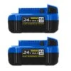 Kobalt 24 V 4.0-Amp Hours Li-ion Battery - 2-Pack - Charger Sold Separately -Kobalt Shop 45595014 L