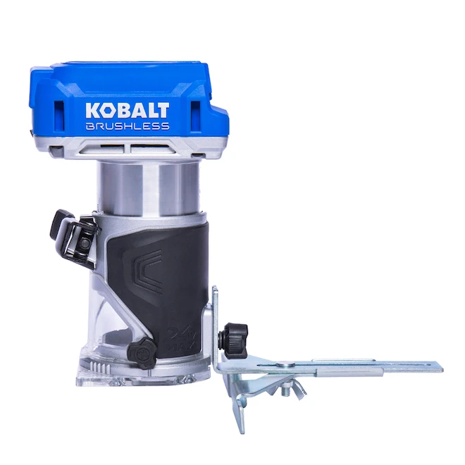 Kobalt Variable Speed 1/4-in Brushless Fixed Cordless Router - 24 V Max - Bare Tool Without Battery 5 Kobalt Variable Speed 1/4-in Brushless Fixed Cordless Router - 24 V Max - Bare Tool Without Battery - Image 3