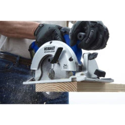 Kobalt 24-V Max Cordless Circular Saw - 6 1/2-in Blade - Brushless Motor - Bare Tool Without Battery 9 Kobalt 24-V Max Cordless Circular Saw - 6 1/2-in Blade - Brushless Motor - Bare Tool Without Battery -Kobalt Shop 45595021d L
