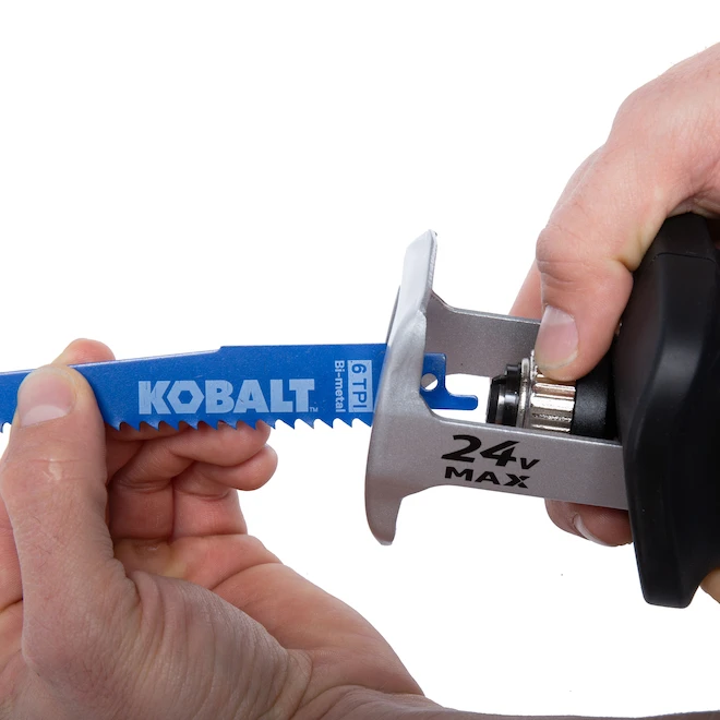 Kobalt 24-V Max Cordless Reciprocating Saw - Variable Speed - Brushless Motor - Bare Tool Without Battery 3 Kobalt 24-V Max Cordless Reciprocating Saw - Variable Speed - Brushless Motor - Bare Tool Without Battery