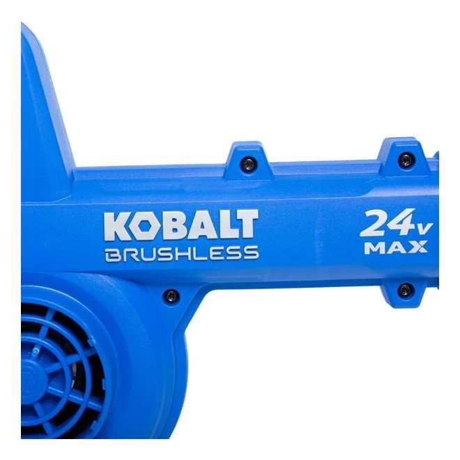 Kobalt 24 V Max Jobsite Blower - Lightweight - Black And Blue - Bare Tool Without Battery 5 Kobalt 24 V Max Jobsite Blower - Lightweight - Black And Blue - Bare Tool Without Battery - Image 3