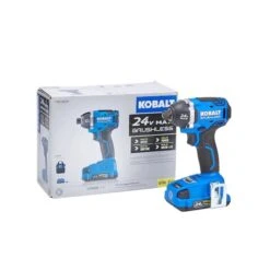 Kobalt 24-V Max Cordless Impact Driver Set - Brushless Motor - Charger, Battery And Accessories Included -Kobalt Shop 45595033c L