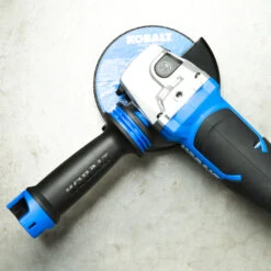 Kobalt 24 V Max Cordless Angle Grinder - Black And Blue - 5/8-in Diameter Arbor - Bare Tool Without Battery 9 Kobalt 24 V Max Cordless Angle Grinder - Black And Blue - 5/8-in Diameter Arbor - Bare Tool Without Battery -Kobalt Shop 45595035c L