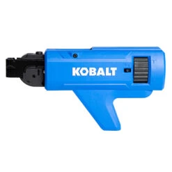Kobalt 24-V Drywall Screwgun Attachment - For Collated Screws - Blue Without Battery -Kobalt Shop 45595042 L