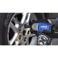 Kobalt 24-V Max 1/2-in Impact Wrench Kit With 4-Ah Battery, Charger And Carrying Bag 10 Kobalt 24-V Max 1/2-in Impact Wrench Kit With 4-Ah Battery, Charger And Carrying Bag -Kobalt Shop 45595051d L