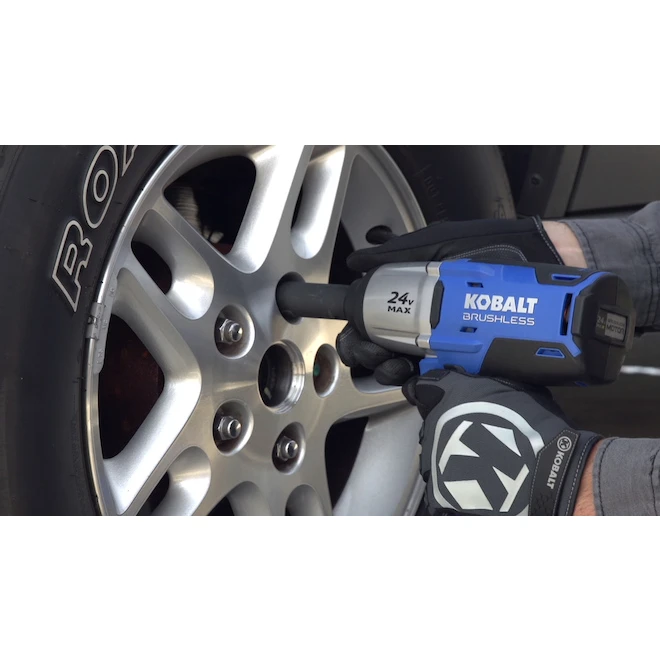 Kobalt 24-V Max 1/2-in Impact Wrench Kit With 4-Ah Battery, Charger And Carrying Bag 6 Kobalt 24-V Max 1/2-in Impact Wrench Kit With 4-Ah Battery, Charger And Carrying Bag - Image 4