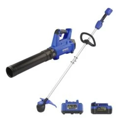 Kobalt 24-Volt Max Cordless Power Equipment Combo Kit With Leaf Blower And String Trimmer With Battery And Charger 11 Kobalt 24-Volt Max Cordless Power Equipment Combo Kit With Leaf Blower And String Trimmer With Battery And Charger -Kobalt Shop 45595056 L