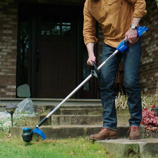 Kobalt 24-Volt Max Cordless Power Equipment Combo Kit With Leaf Blower And String Trimmer With Battery And Charger 4 Kobalt 24-Volt Max Cordless Power Equipment Combo Kit With Leaf Blower And String Trimmer With Battery And Charger - Image 2