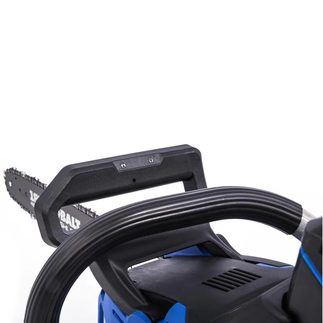 Kobalt 80 V 18-in Brushless Cordless Chainsaw With 2.5 AH Battery And 4 A Charger 3 Kobalt 80 V 18-in Brushless Cordless Chainsaw With 2.5 AH Battery And 4 A Charger
