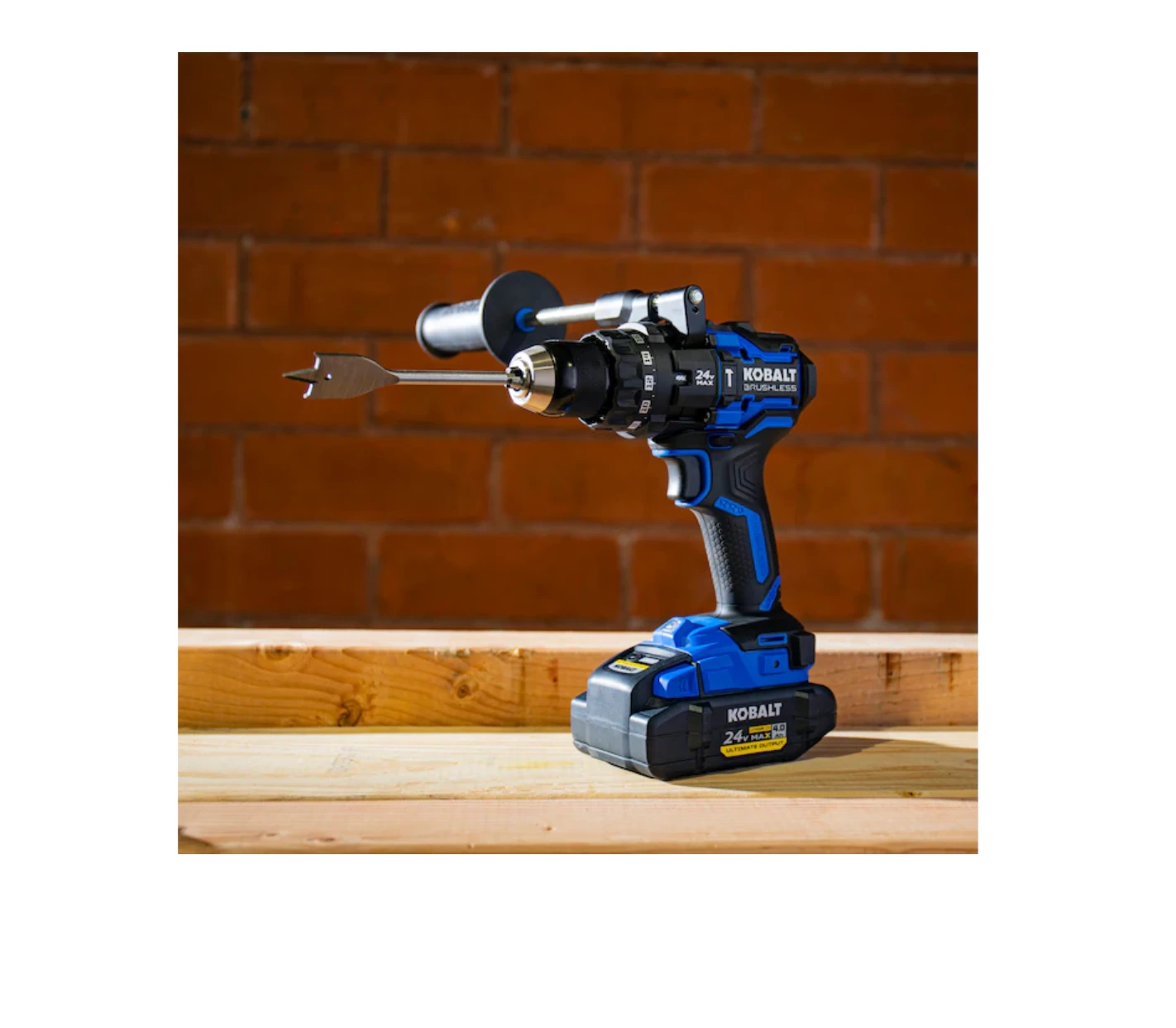 Kobalt KXHD 1424A-03 XTR 1/2-in 24-volt Max Variable Speed Brushless Cordless Hammer Drill (1-Battery Included) 8 Kobalt KXHD 1424A-03 XTR 1/2-in 24-volt Max Variable Speed Brushless Cordless Hammer Drill (1-Battery Included) - Image 6