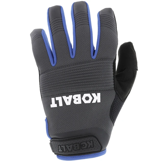 Kobalt Mechanic Gloves - Synthetic Leather - Unisex - XLarge - Black 3 Kobalt Mechanic Gloves - Synthetic Leather - Unisex - XLarge - Black