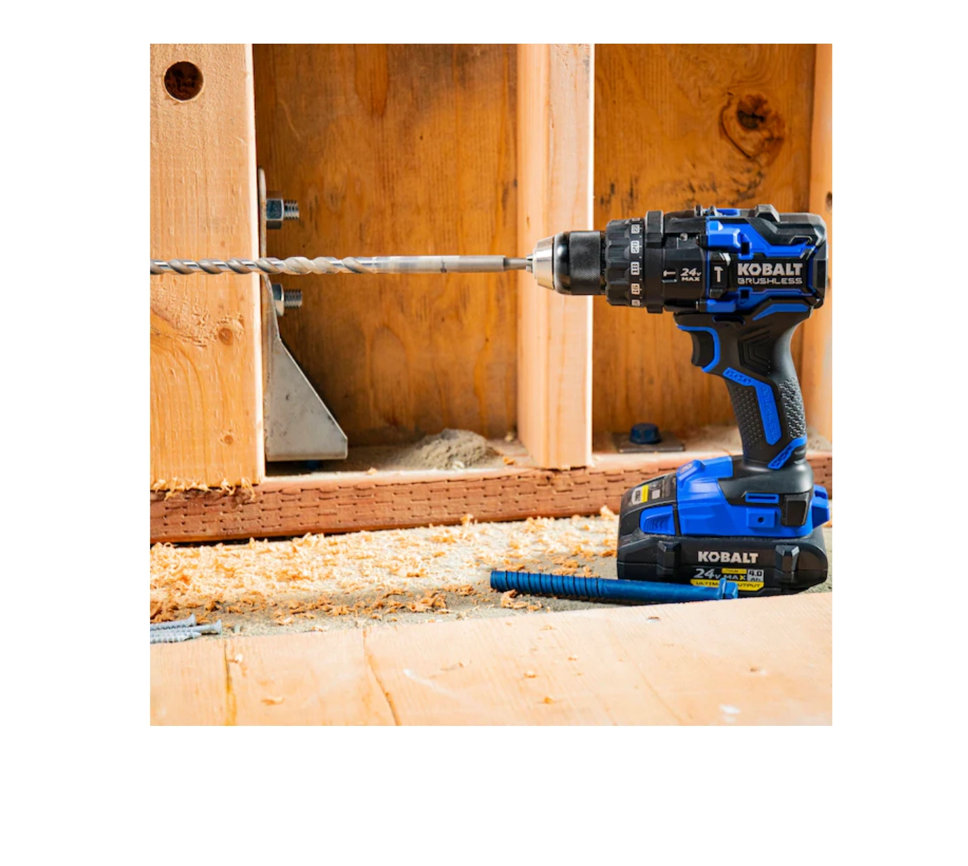 Kobalt KXHD 1424A-03 XTR 1/2-in 24-volt Max Variable Speed Brushless Cordless Hammer Drill (1-Battery Included) 9 Kobalt KXHD 1424A-03 XTR 1/2-in 24-volt Max Variable Speed Brushless Cordless Hammer Drill (1-Battery Included) - Image 7