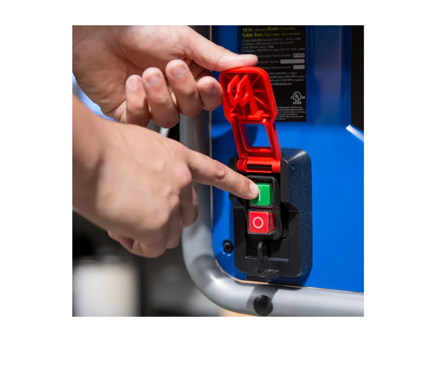 Kobalt KT10152 10-in Carbide-tipped Blade 15-Amp Portable Corded Table Saw 10 Kobalt KT10152 10-in Carbide-tipped Blade 15-Amp Portable Corded Table Saw - Image 8