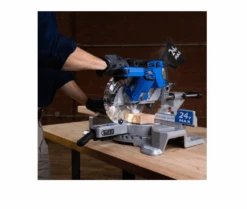 Kobalt KMS 0724B-03 7-1/4-in-Amp 24-volt Max Dual Bevel Sliding Compound Cordless Miter Saw 23 Kobalt KMS 0724B-03 7-1/4-in-Amp 24-volt Max Dual Bevel Sliding Compound Cordless Miter Saw -Kobalt Shop 8 121