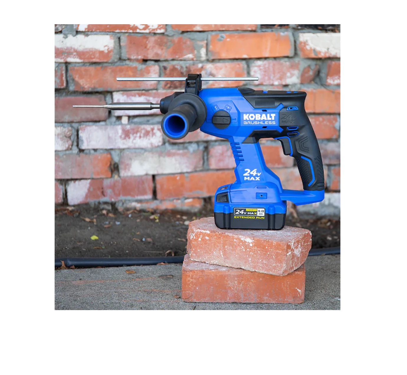 Kobalt KRH 124B-03 24-volt-Amp 7/8-in Sds-plus Variable Speed Cordless Rotary Hammer Drill 11 Kobalt KRH 124B-03 24-volt-Amp 7/8-in Sds-plus Variable Speed Cordless Rotary Hammer Drill - Image 9