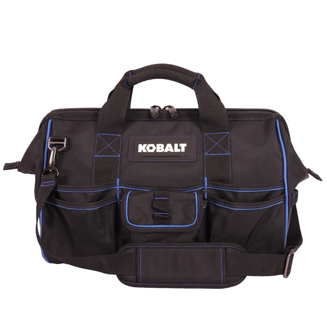 Kobalt 16-in Black Polyester Zippered Tool Bag 3 Kobalt 16-in Black Polyester Zippered Tool Bag