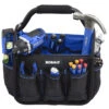 Kobalt 12-in Blue/Black Polyester Tool Tote 1 Kobalt 12-in Blue/Black Polyester Tool Tote -Kobalt Shop 92355003 L