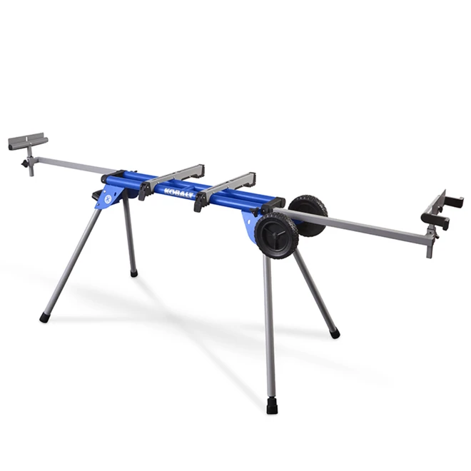 Kobalt Rolling Mitre Saw Stand - Adjustable - Steel - 400-lb Capacity 3 Kobalt Rolling Mitre Saw Stand - Adjustable - Steel - 400-lb Capacity